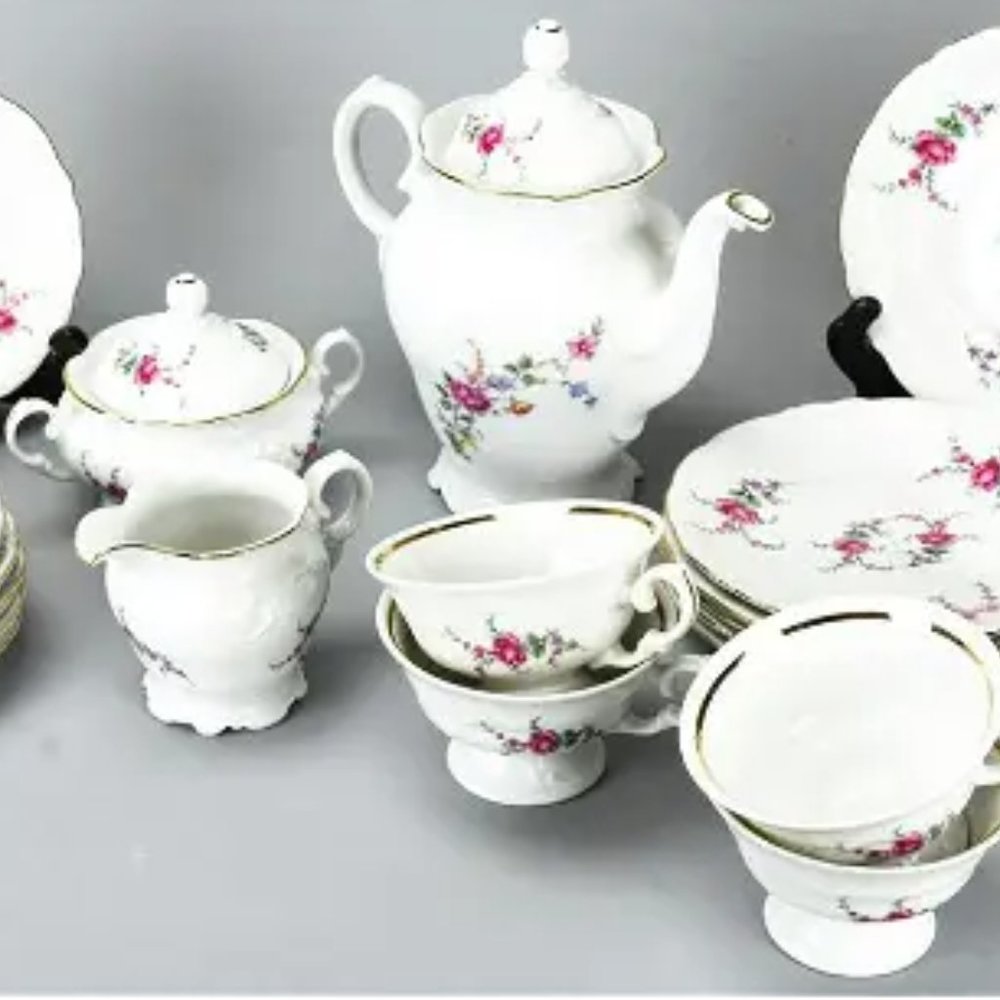 Royal Kent (Poland), Bavarian Rose (RKT3) 25p full set for 4 ( mint)